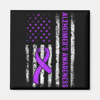 Imã Alzheimer's awareness fight american usa flag