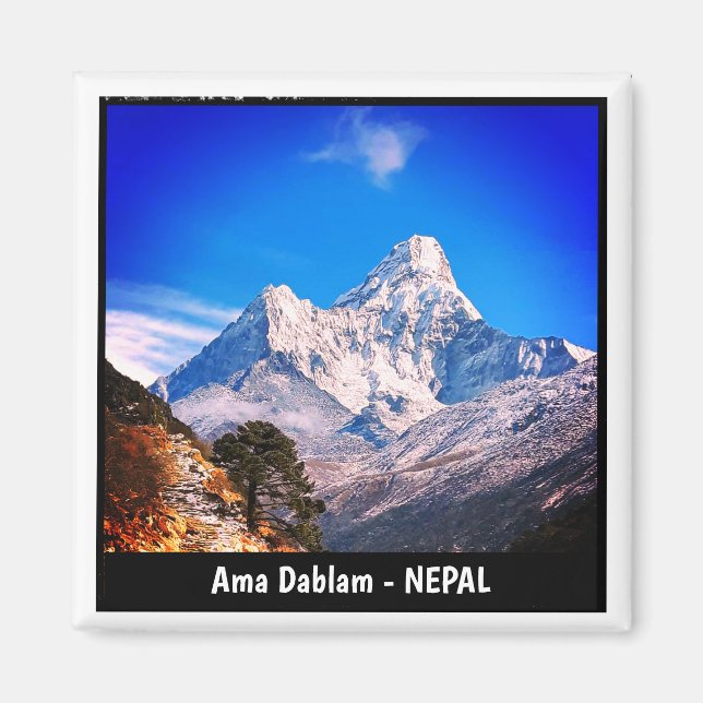 Imã Ama Dablam, Sagarmatha, Everest Trek - Nepal (Frente)