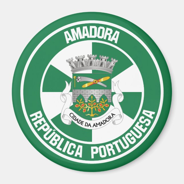 Imã Amadora Round Emblem (Frente)