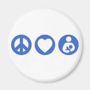Imã Amamentação do amor da paz