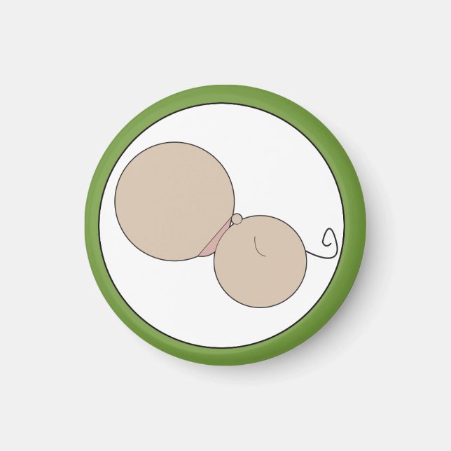 Imã Amamentação - Estilo A (Frente)