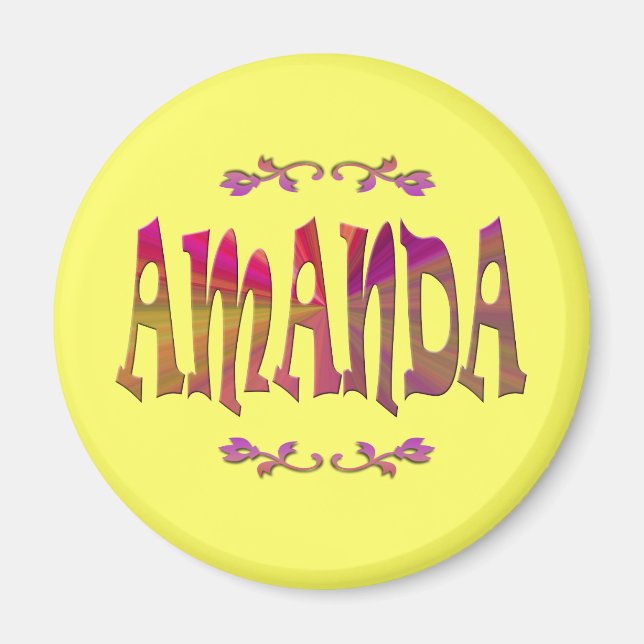 Imã Amanda Magnet (Frente)