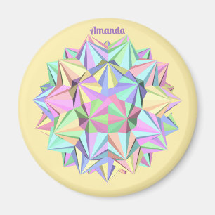 IMÃ AMANDA ~ POLYHEDRA ~ PASTEL~