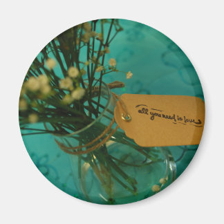 Imã Amando Flores 2 Ímãs de 1/4 polegadas