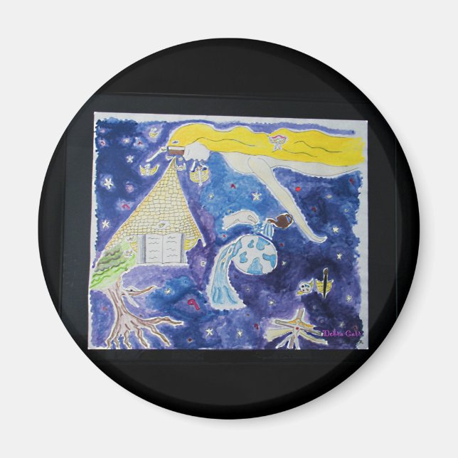 Imã Amanhã Nunca Conhece o ímã (Frente)