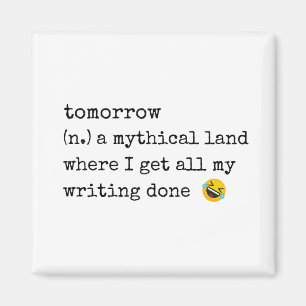 Imã amanhã nunca vem magneta