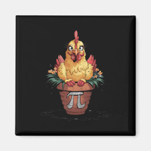 Imã Amante da Matemática Geek 3.14 Frango Pot Pi Dia E