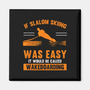 Imã Amante da Onda Esportes Slalom Esqui Foi Fácil Esq
