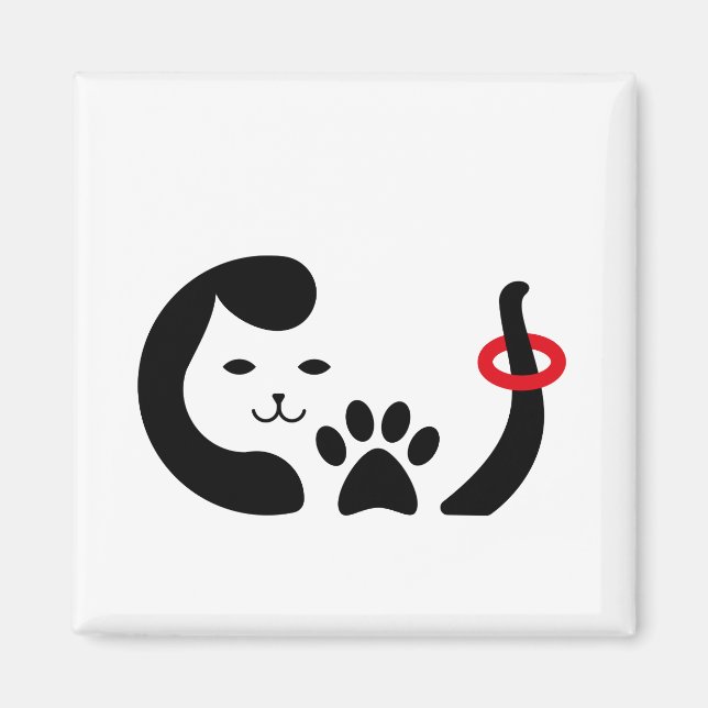 Imã Amante de animais se sentindo (Frente)