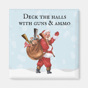Imã Amante de Armas Deck de Natal as salas Atirando