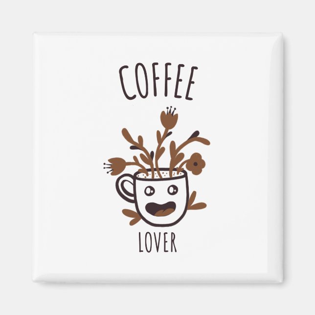 Imã Amante de Café (Frente)