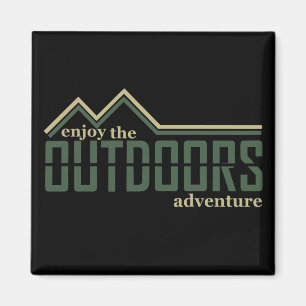 Imã amante de caminhada ao ar livre