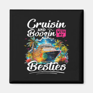 Imã Amante de Cruzeiro Divertido Cruzin Vintage e Booz