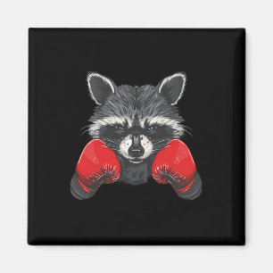 Imã Amante de Guaxinim de Boxe Luvas de Boxe Kickboxin
