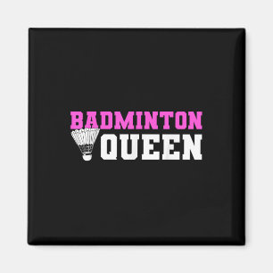 Imã Amante de Peteca de Badminton Jogador de Badminton