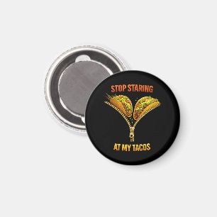 Imã Amante de Taco Engraçado Para de Olhar