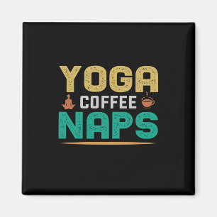Imã Amante de Yoga Yoga Café Sonolência