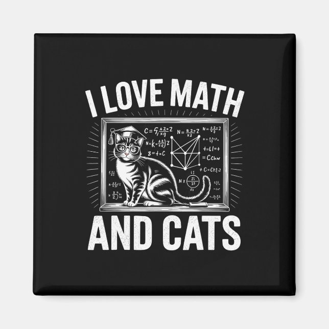 Imã Amante do Gato da Matemática Professor de Matemáti (Frente)