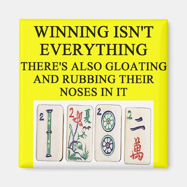 Imã amante MAHJONG (Frente)