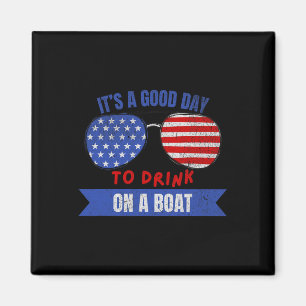 Imã Amantes de Barcos 4 de Julho É um Bom Dia Para Beb