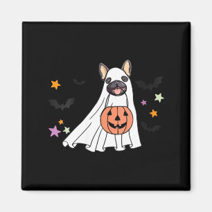 Imã Amantes de Cachorro Bulldog Francês Preto Fantasma