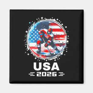 Imã Amantes de Hóquei no Gelo EUA 2026