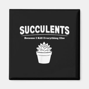 Imã Amantes de Suculentas Mulheres Mãe de Planta Senho