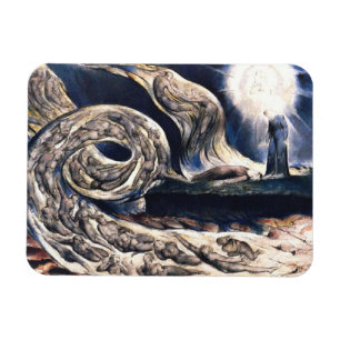 Ímã Amantes de William Blake Redemoinho ilustra o Infe