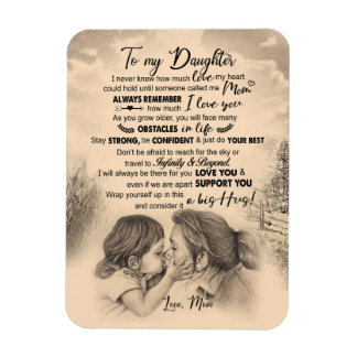 Ímã Amantes Filhos | À Minha Filha De Amor Mãe