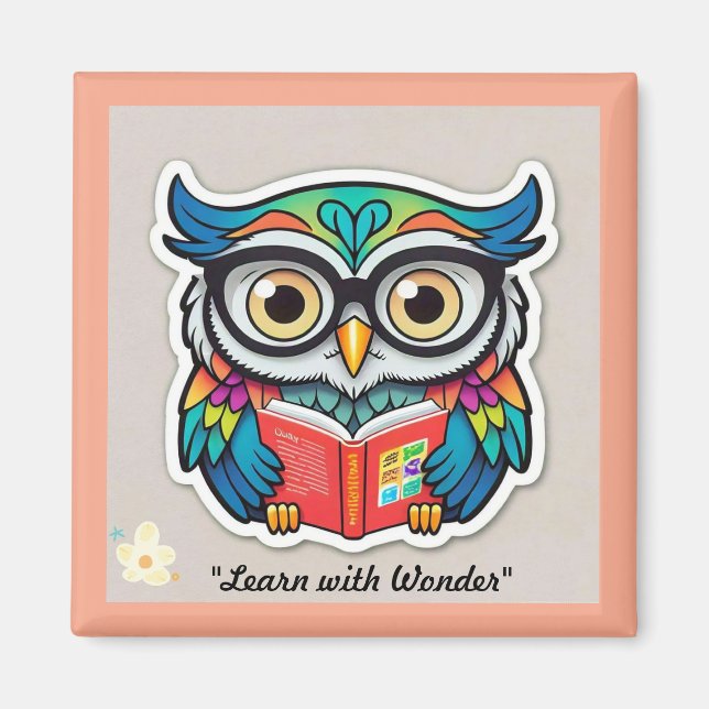 Imã "Amantes Inspiradores de Livros" (Frente)