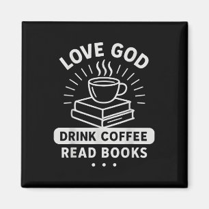 Imã Amar a Deus Café Livros Leitores Cristãos Vintage