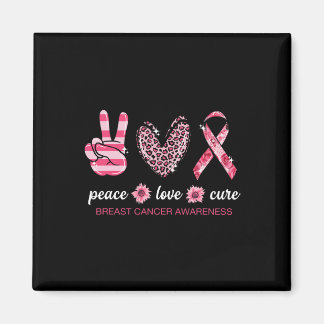 Imã Amar Cancer de fita rosa claro 2