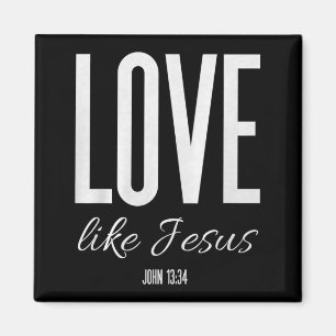 Imã Amar Como Jesus João 13_ Versículo Bíblico Camiset