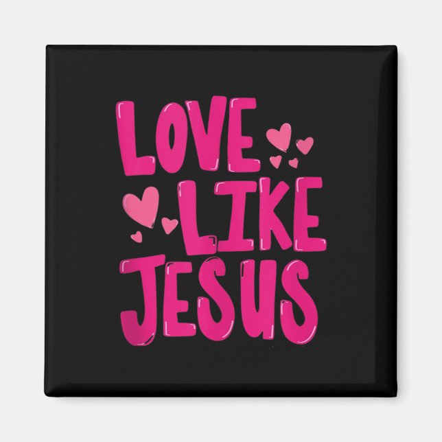 Imã Amar Como Jesus Religioso Deus Cristão Gráfico Ta (Frente)
