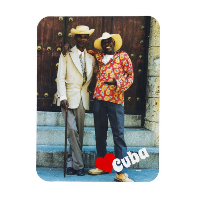Ímã Amar Cuba, Homens Cubanos (Vertical)