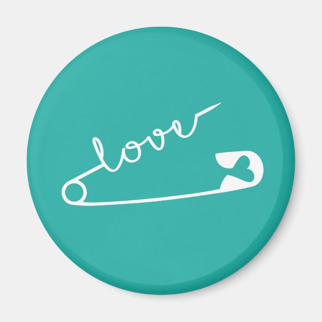 Imã Amar Força Juntos Aqua (Frente)