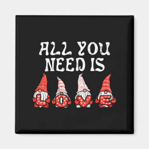 Imã Amar Gnomos Nórdicos Cute Dia dos Namorados Tomte