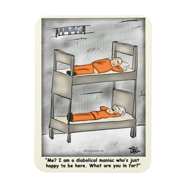 Ímã Amarelo claro diabólico (Vertical)