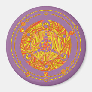 Imã Amarelo legal do ouro do círculo da colheita de Z