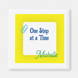 Imã Amarelo personalizado