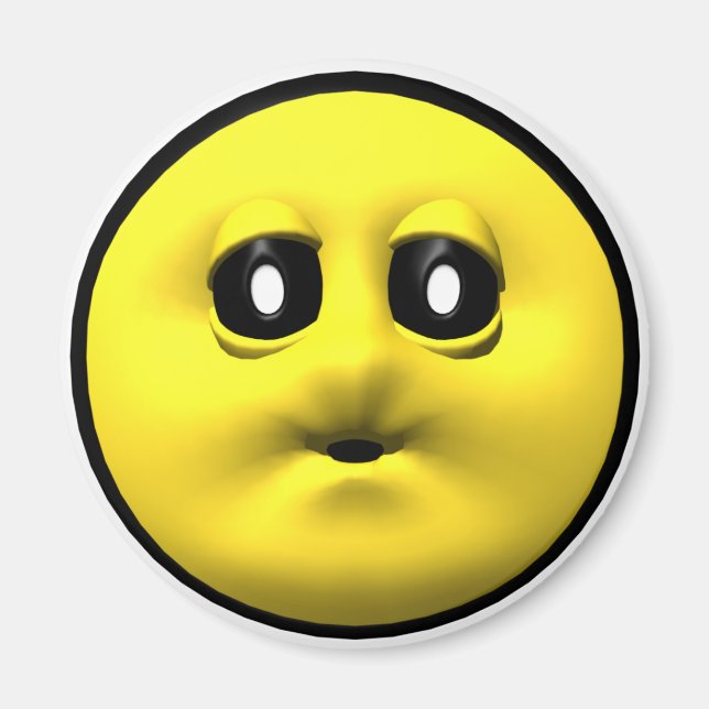 Imã Amarelo soprando beijo (Frente)