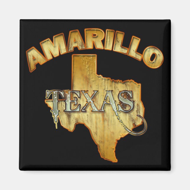 IMÃ AMARILLO, TEXAS (Frente)