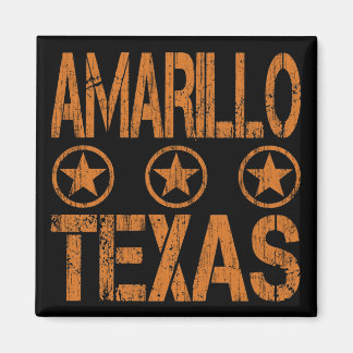 IMÃ AMARILLO TEXAS - ESTILO DISTRESSADO