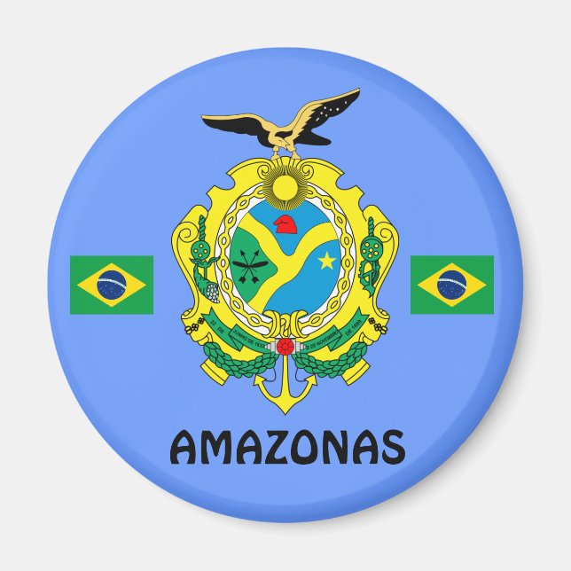 Imã Amazonas, Brasil Magnet Imå das Amazonas (Frente)