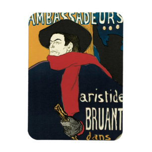 Ímã Ambassadeurs: Artistide Bruant por Toulouse