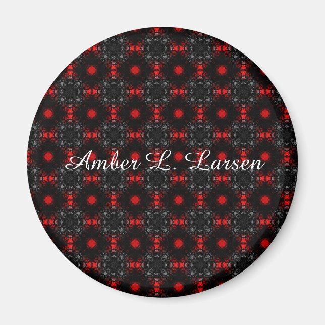 Imã Amber L. Larsen Magnet (Frente)