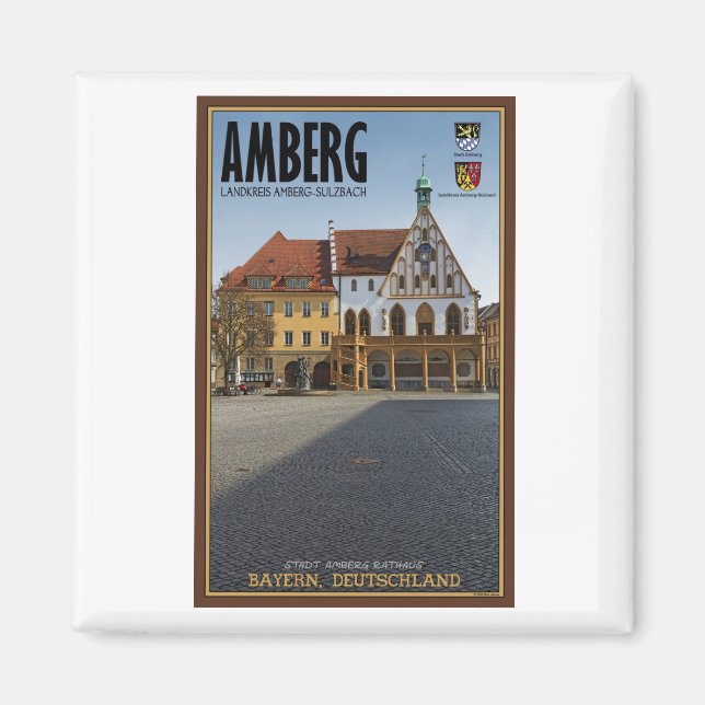 Imã Amberg - Rathaus (Frente)