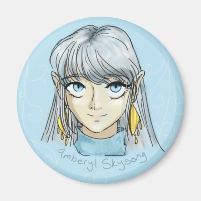 Imã Amberyl Magnet (Frente)