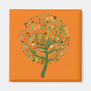 Imã Ambiente de ilustração de árvore-cuta
