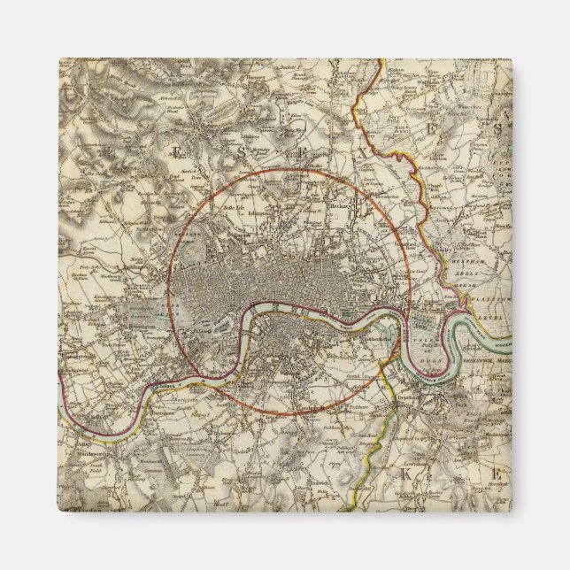 Imã Ambientes de Londres (Frente)